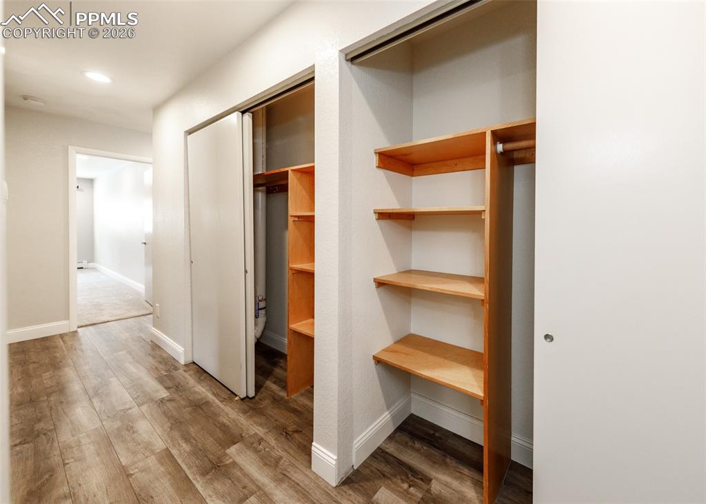 Image 30 of 39: Hall closet