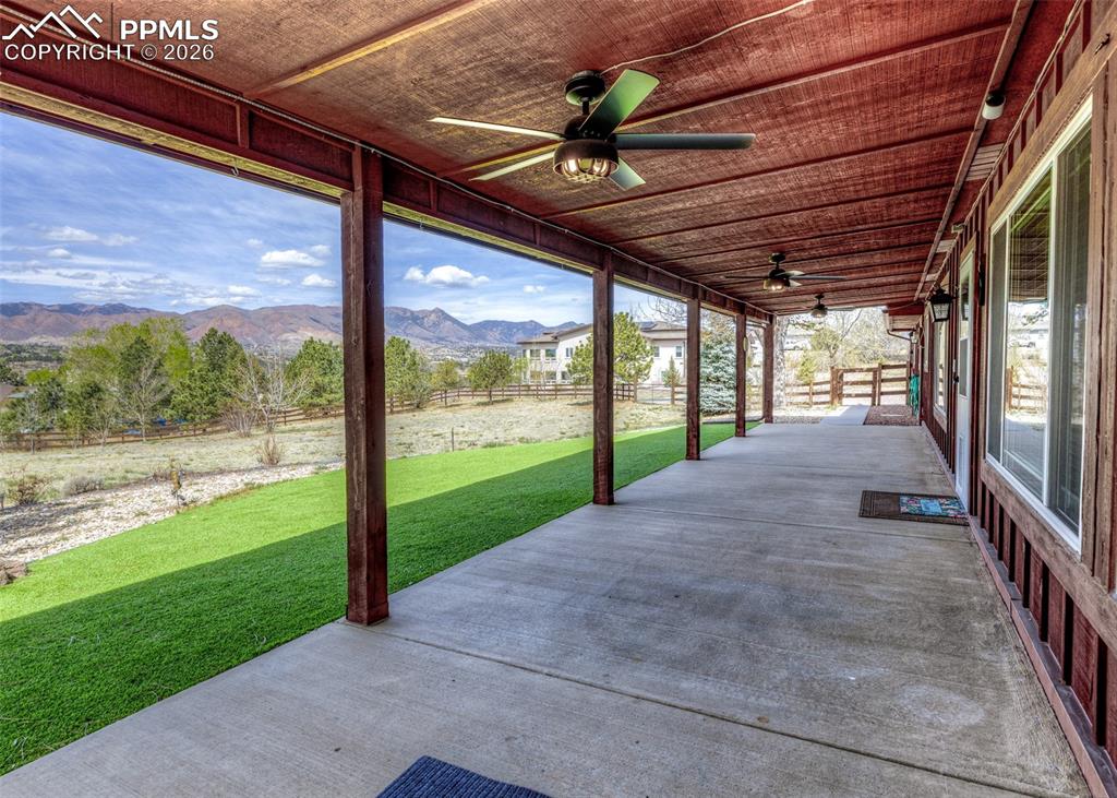 Image 5 of 39: Covered front porch