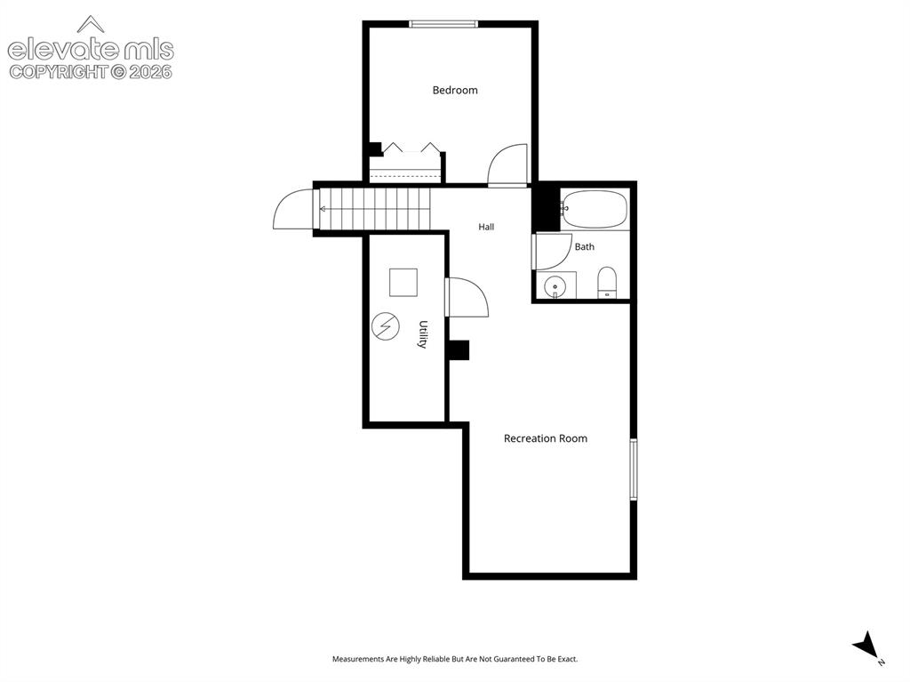 Image 41 of 41: Lower Level Floor Plan
