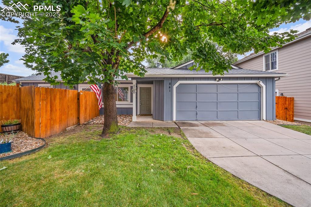 Caption: Front of Structure