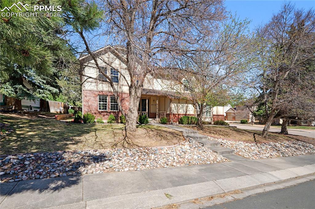 Caption: Front of Structure