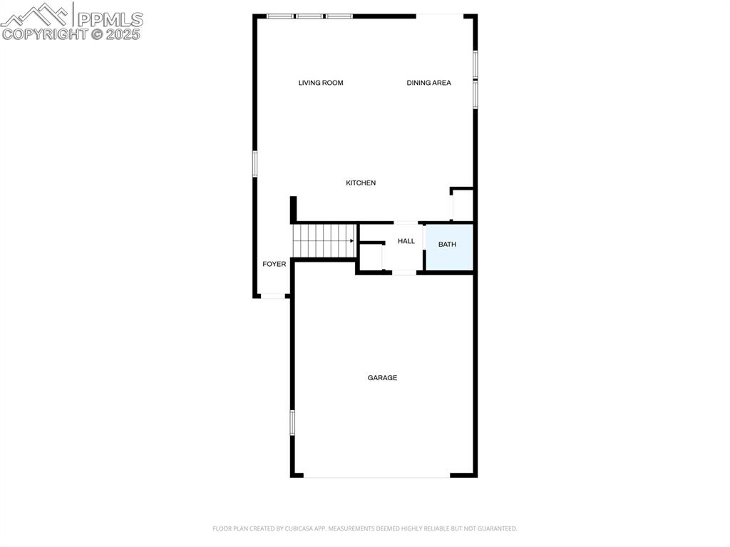 Image 34 of 36: Main level floor plan