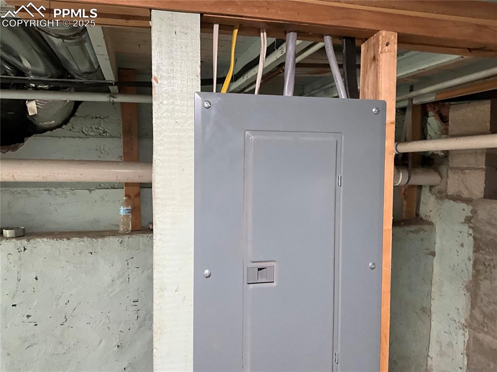 Image 44 of 50: Utilities featuring updated electric panel