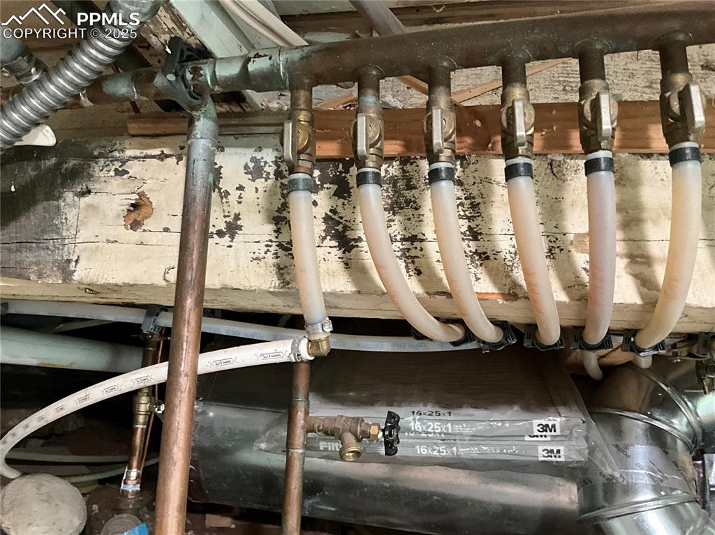 Image 45 of 50: Detailed view of the updated plumbing