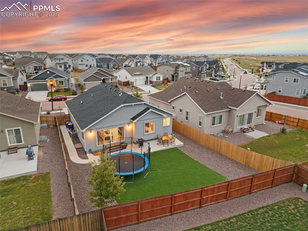 Image 5 of 41: Aerial perspective of suburban area