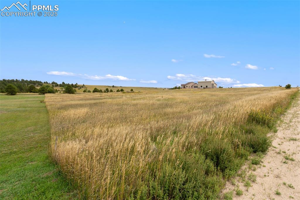 Image 13 of 23: NW corner of the property looking SE
