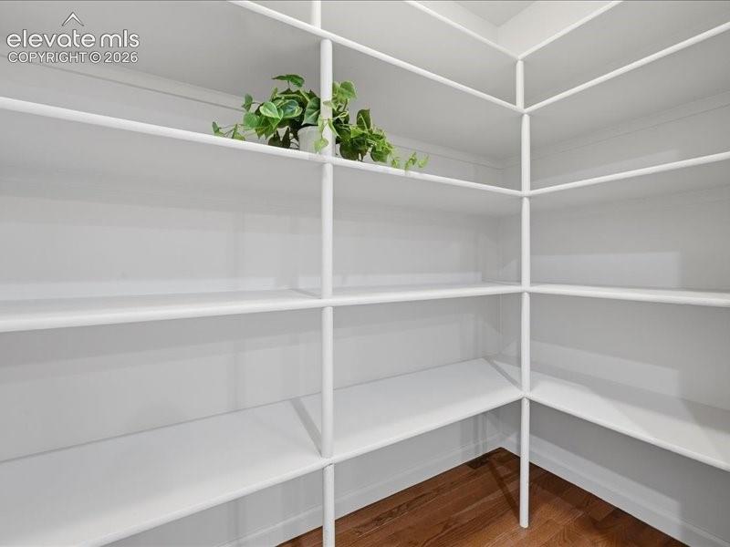Image 15 of 49: newly painted walk in pantry