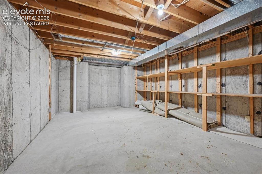 Image 44 of 49: "VIRTUALLY STAGED"
Area has potential for use as a gym