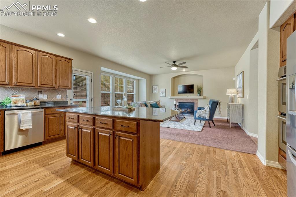 Image 10 of 50: Host memorable meals in the adjoining formal dining room, perfectly sized t