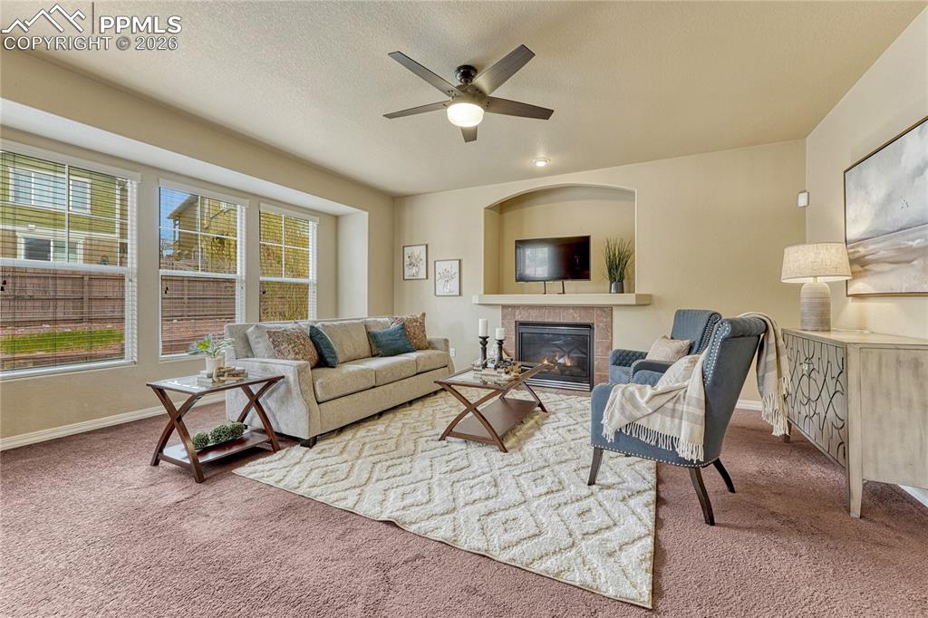 Image 16 of 50: A convenient walk-in pantry and French door refrigerator ensure you have al