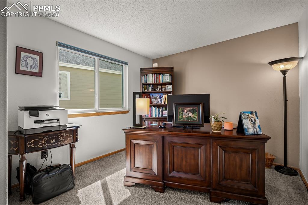 Image 21 of 50: Office or bedroom on main floor.