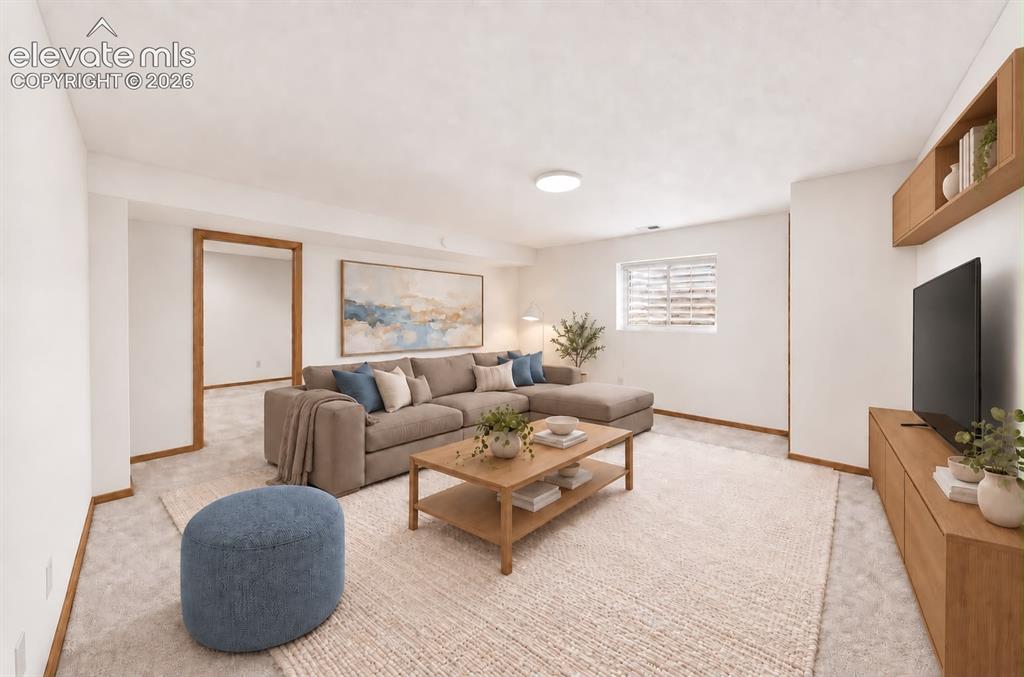 Image 37 of 45: AI Basement Family room