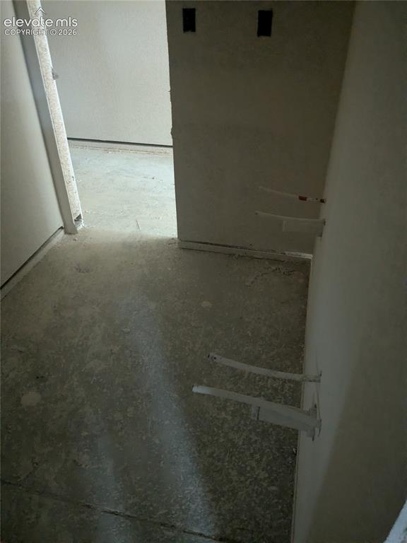 Image 31 of 45: Basement bathroom rough in