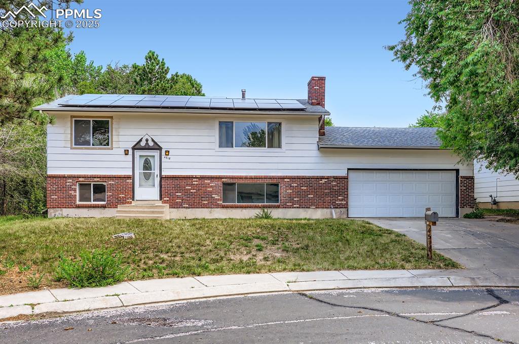 Caption: Front of Structure