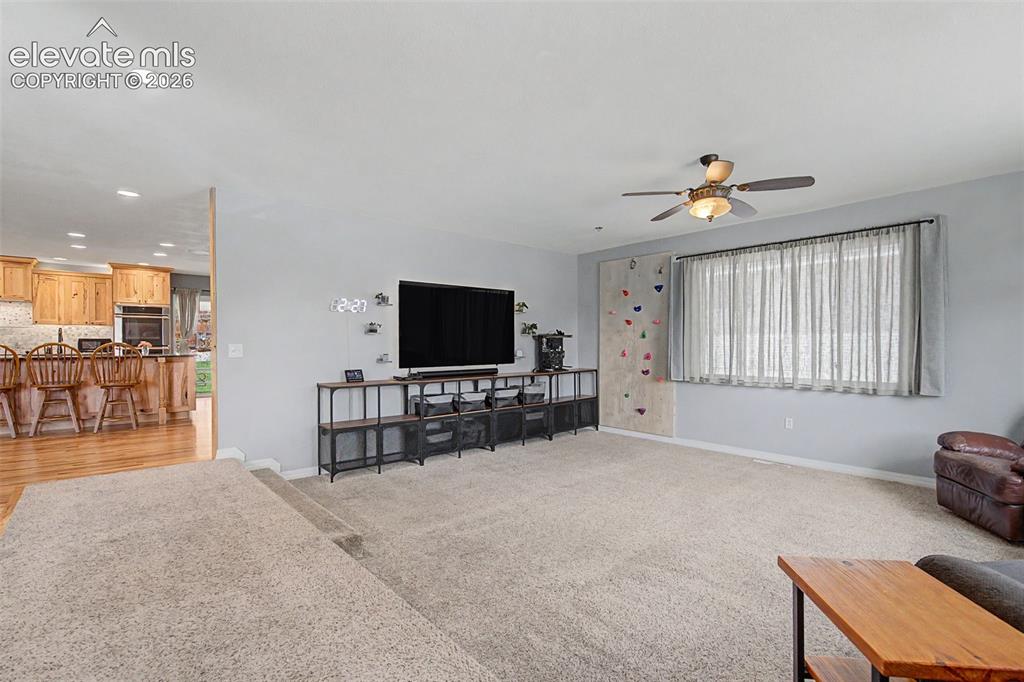 Image 4 of 34: Massive living room for all of your entertaining needs.