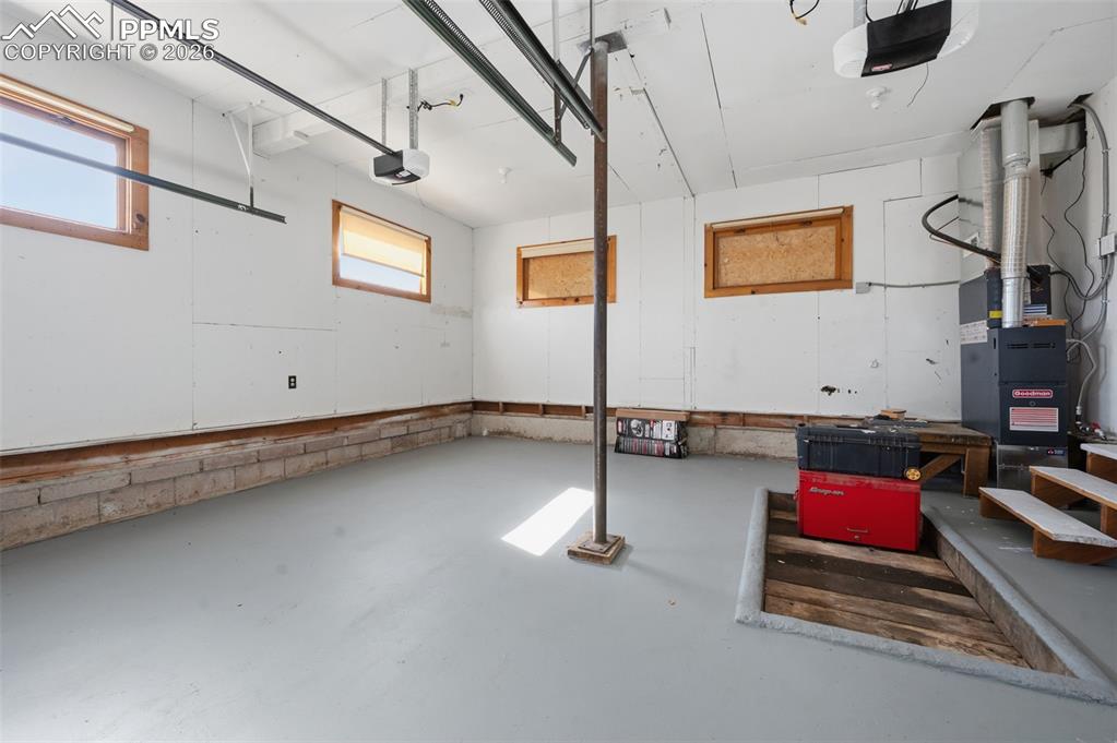 Image 45 of 50: Recently the cement pad has been sealed with cement sealer and paint. This