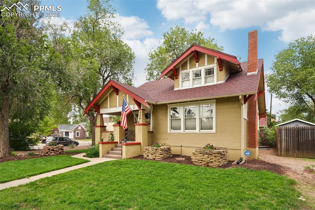 Image 2 of 49: View of front of property 