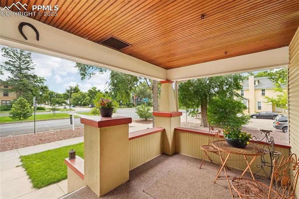 Image 8 of 49: View of covered front porch