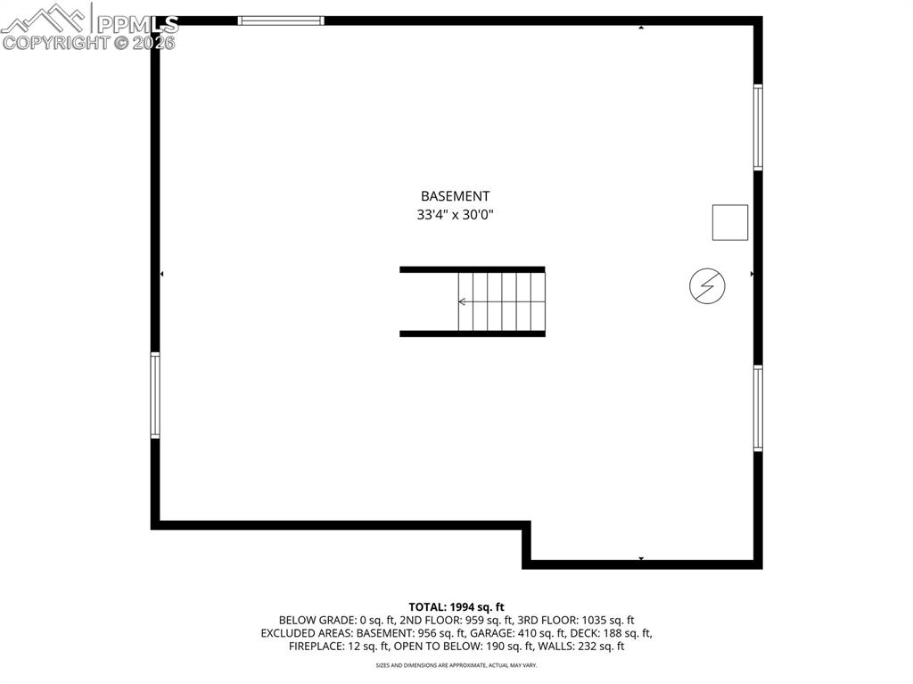 Image 13 of 37: View of home floor plan