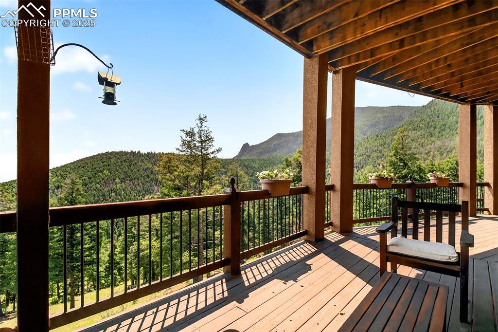 Image 35 of 50: Views from lower level deck