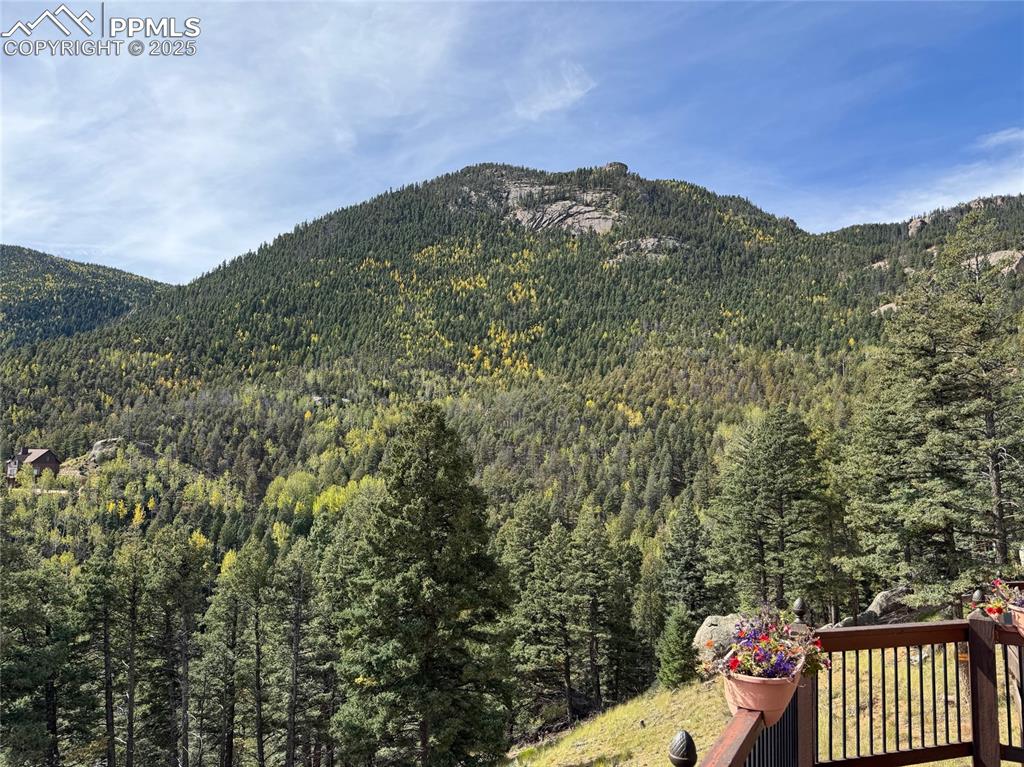 Image 8 of 50: View from the main deck!!! Fall colors are starting to really show!