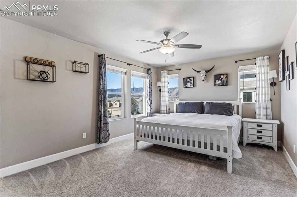 Image 20 of 31: Large Primary suite with views of the mountains