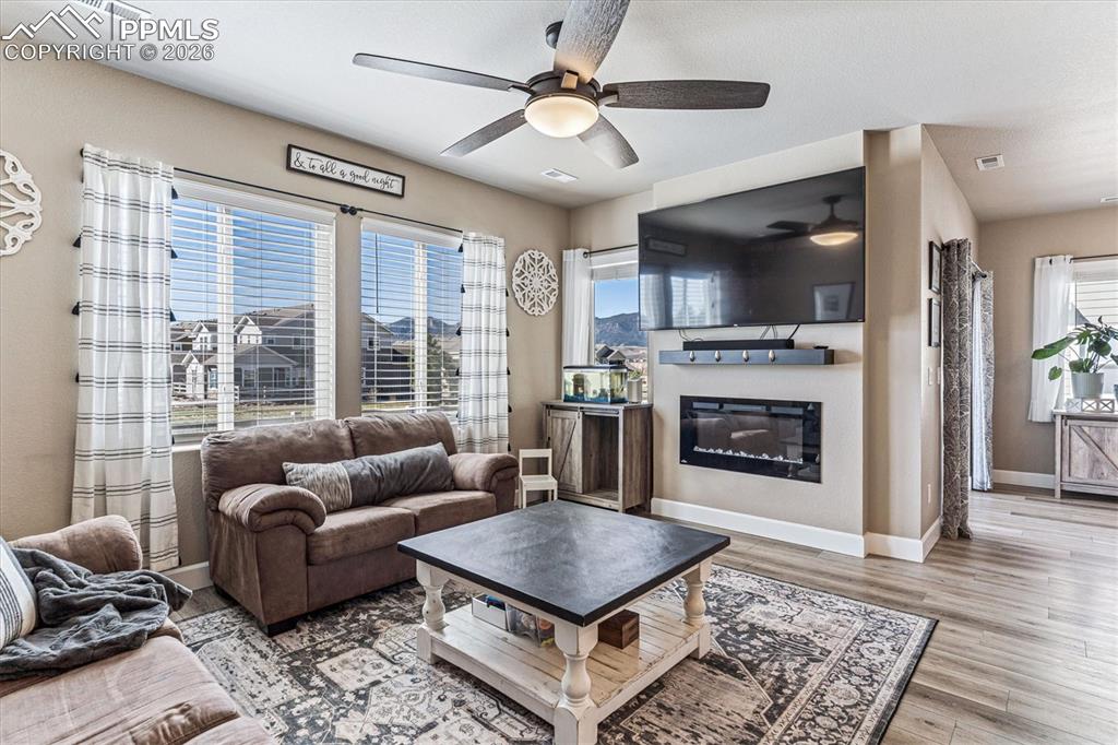 Image 9 of 31: Electric Fireplace insert