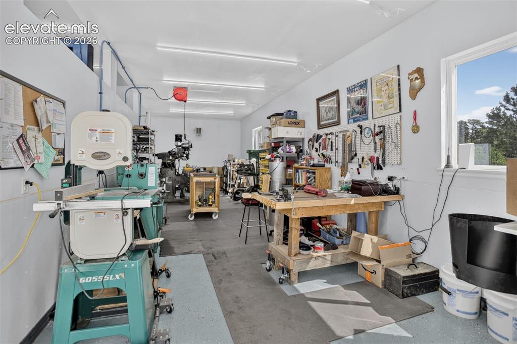 Image 41 of 49: Workshop interior.