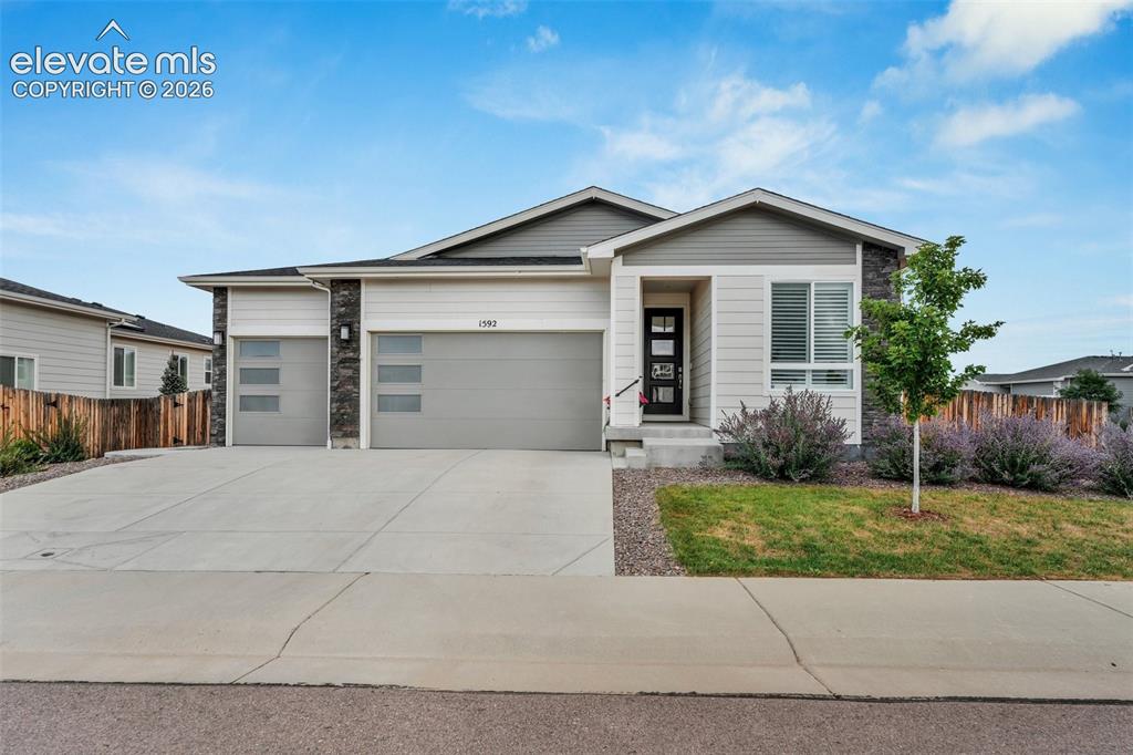 Caption: Front of Home