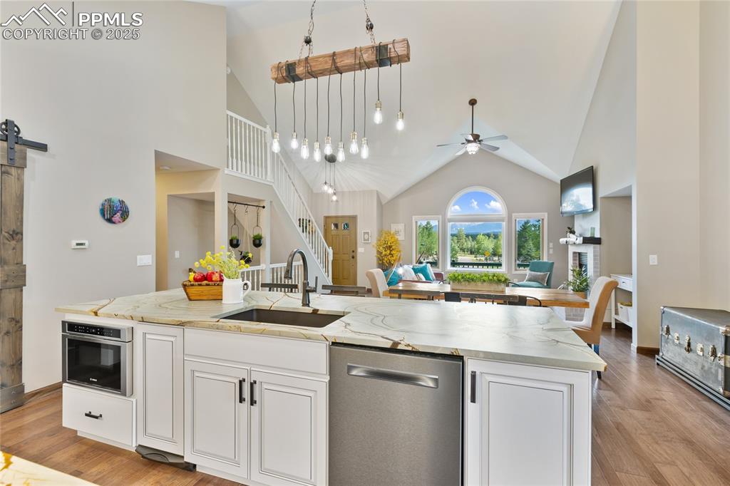 Image 15 of 44: Custom made lighting fixtures