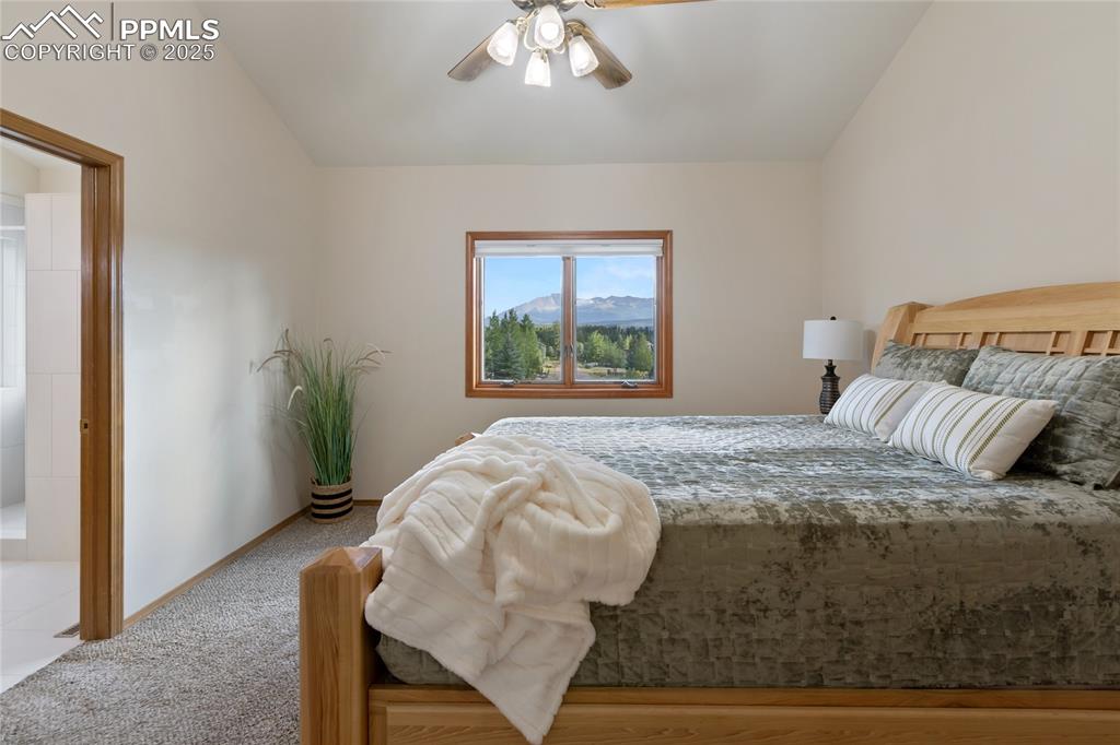 Image 24 of 44: Upper level suite with Pikes Peak view