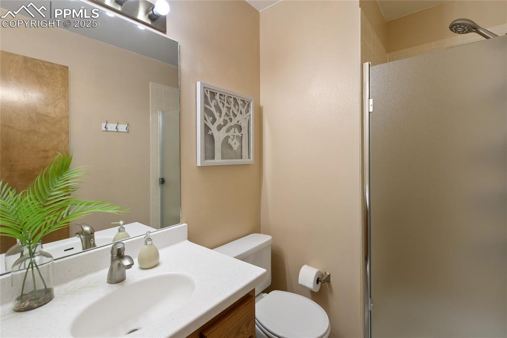 Image 33 of 44: Basement bath with shower