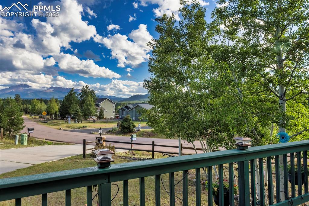 Image 42 of 44: Deck with Pikes Peak view