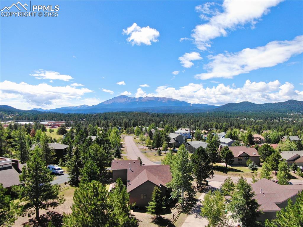 Image 44 of 44: Back of home with Pikes Peak view