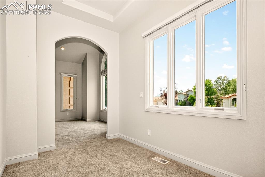Image 7 of 35: sitting room/office off of master bedroom