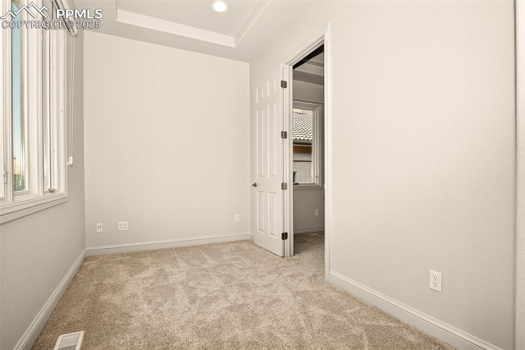 Image 8 of 35: another view of the sitting/office off of the master bedroom