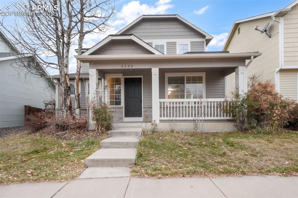 Caption: Front of Structure