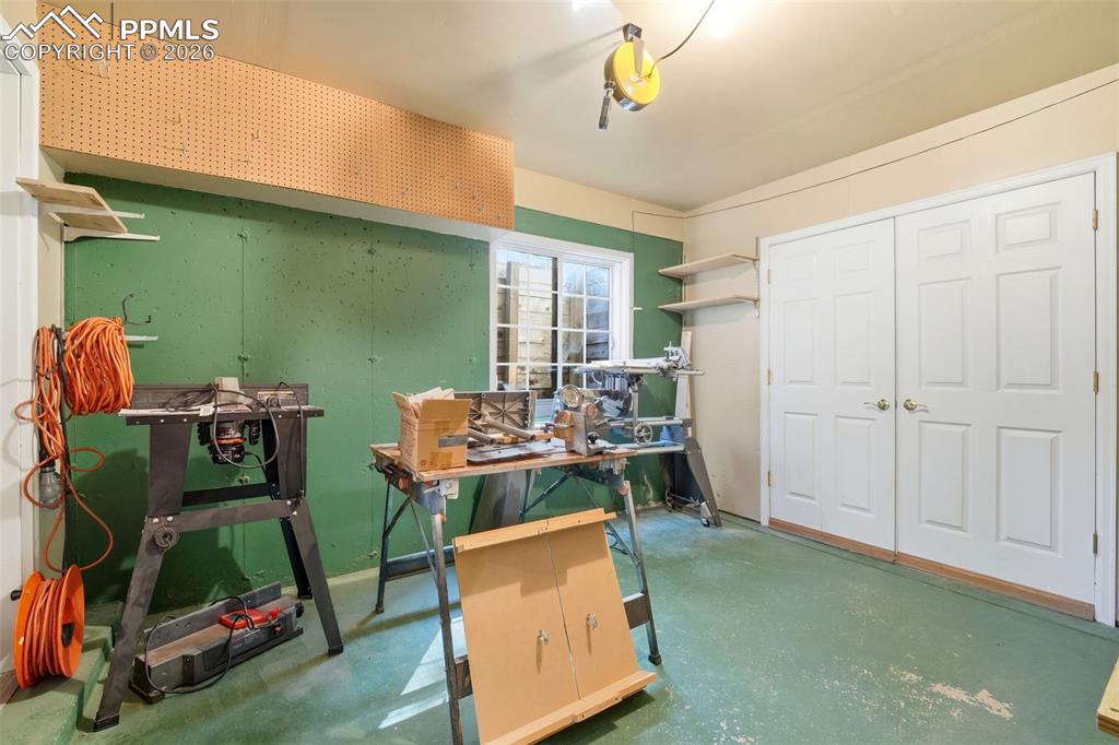 Image 35 of 47: Unfinished Basement with Large Window