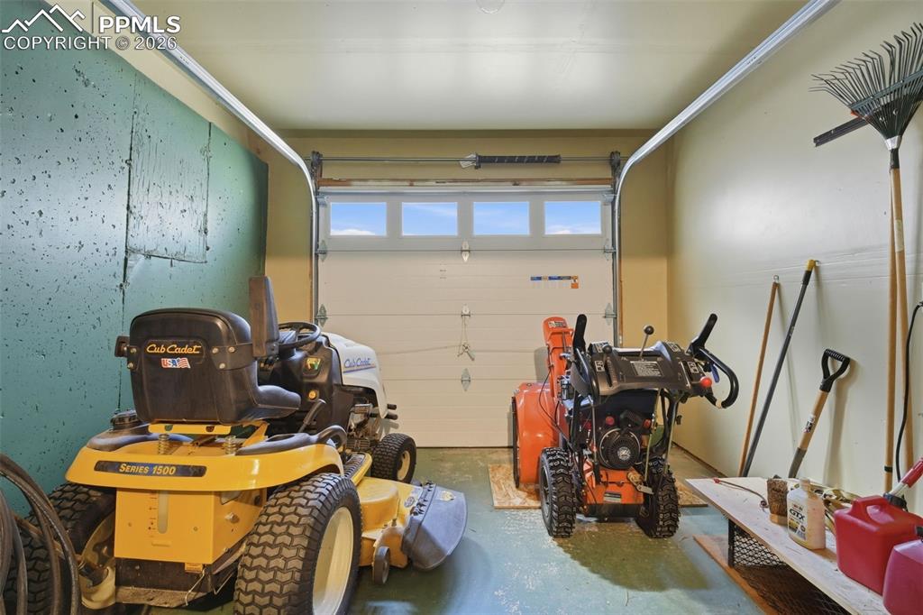 Image 37 of 47: One Side of Workshop (Converted 3rd Garage Bay)