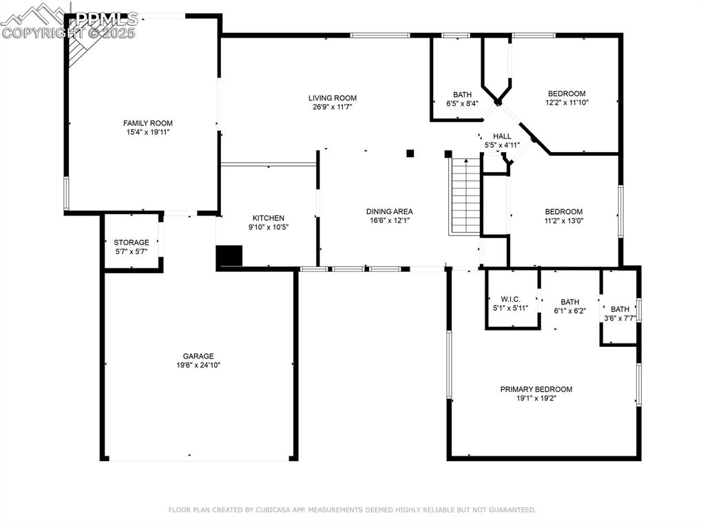 Image 43 of 44: Main Level Floor Plan