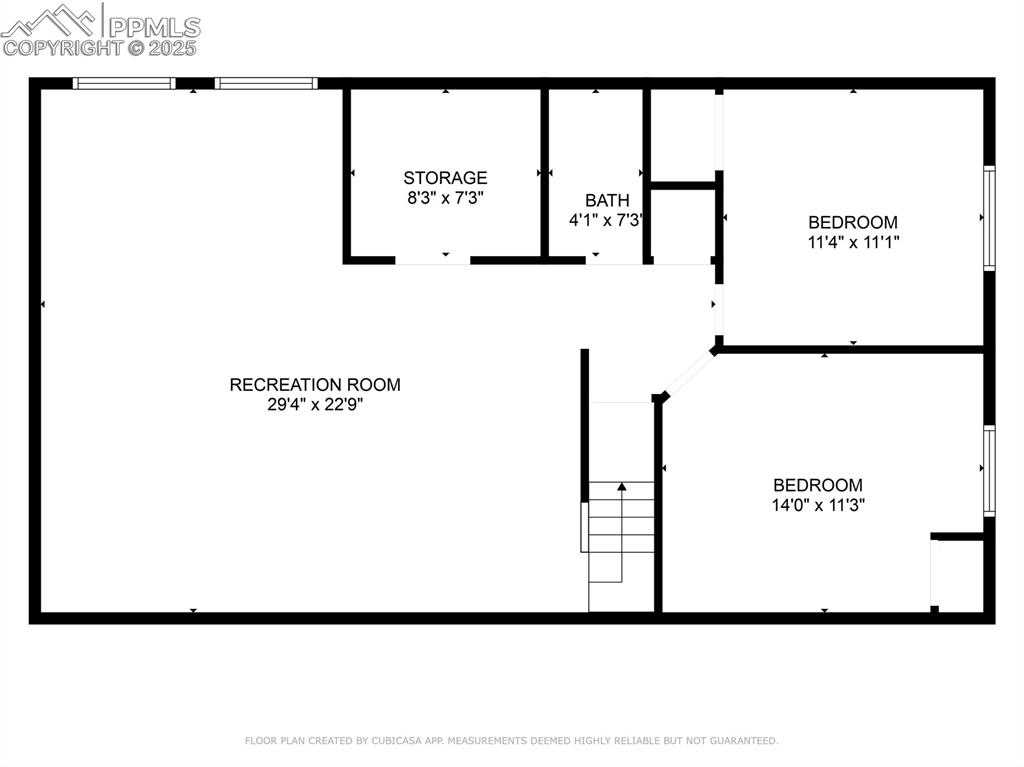 Image 44 of 44: Basement Level Floor Plan
