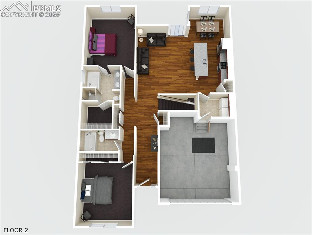 Image 27 of 28: Main level floorplan.