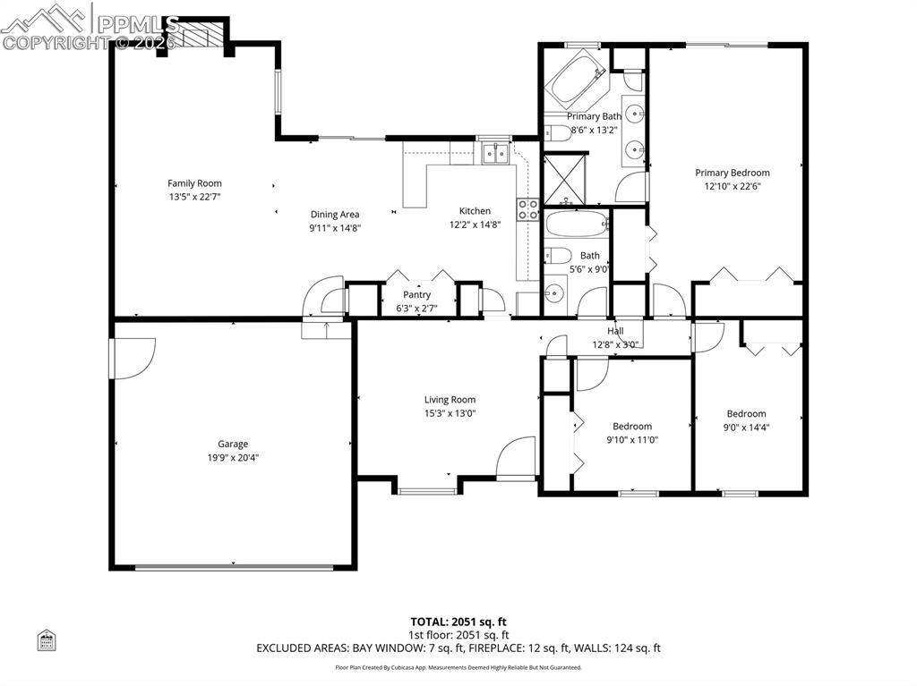 Image 27 of 27: Thoughtful ranch-style floor plan featuring a spacious open-concept living 