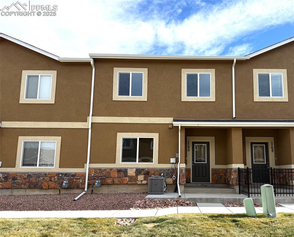 Caption: Back of Structure