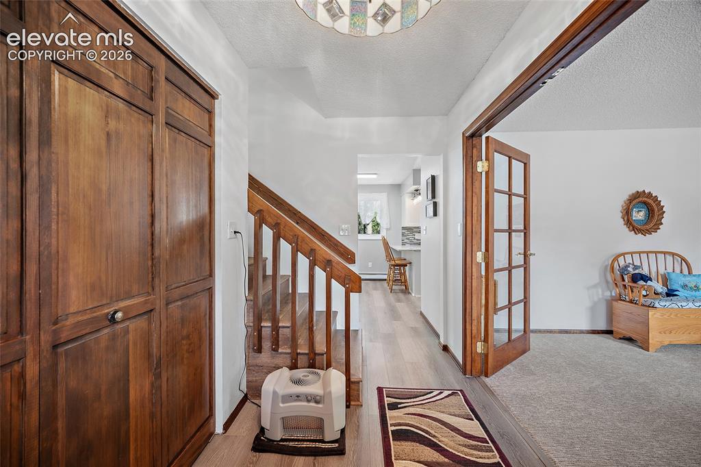 Image 38 of 50: As you walk into the home. Large coat closet.