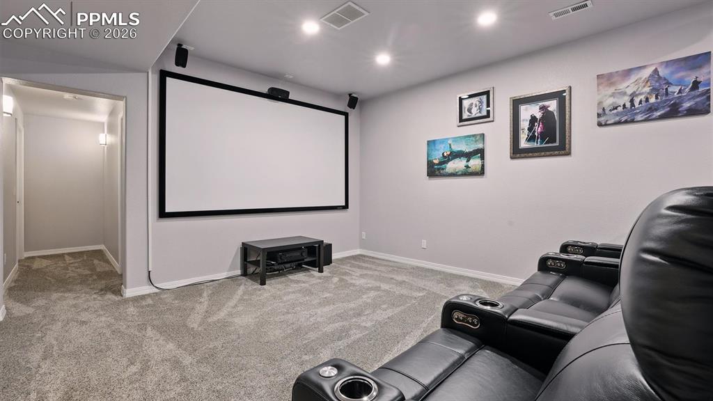 Image 40 of 50: Projector Screen, equipment and seating included.