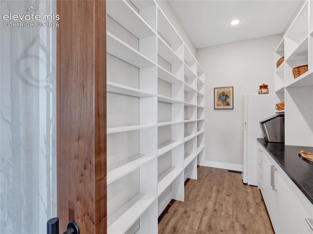 Image 16 of 49: Spacious pantry with freezer