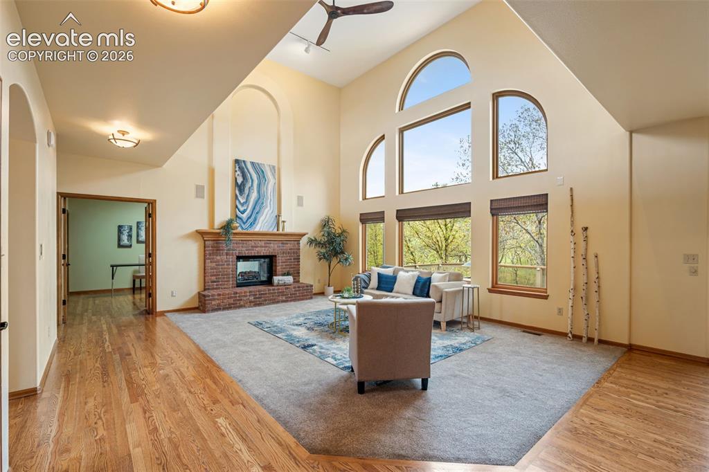 Image 5 of 36: Home with inviting entry, 4 car attached garage
