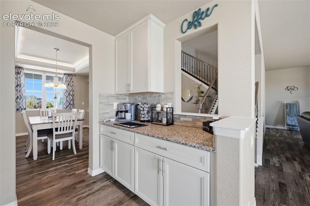 Image 7 of 43: Coffee Bar & Additional Storage