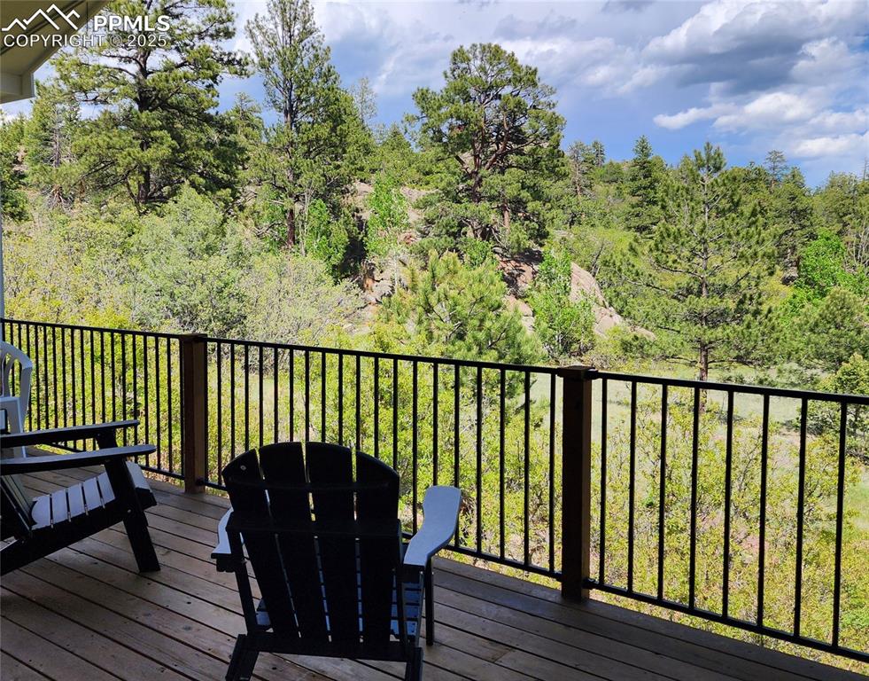 Image 9 of 50: beautiful views from the expansive deck